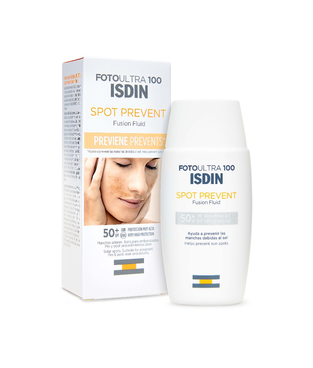 Isdin FotoUltra Spot Prevent SPF50+ 50ml - Bloqueador solar facial antimanchas