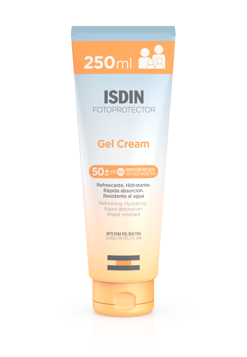Isdin Fotoprotector Gel Cream SPF50 250ml - Bloqueador solar corporal