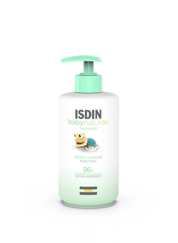 Isdin Babynaturals Body Lotion 400ml - Loción corporal hidratante para la piel del bebé