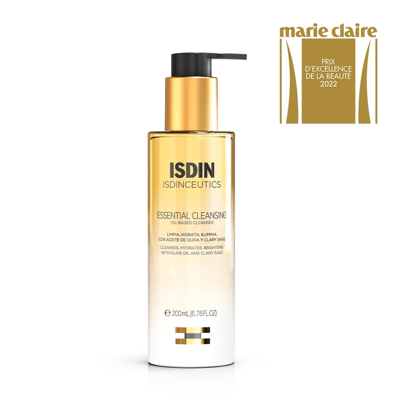 Isdin Isdinceutics Essential Cleansing Oil to Milk 200ml - Aceite limpiador facial desmaquillante