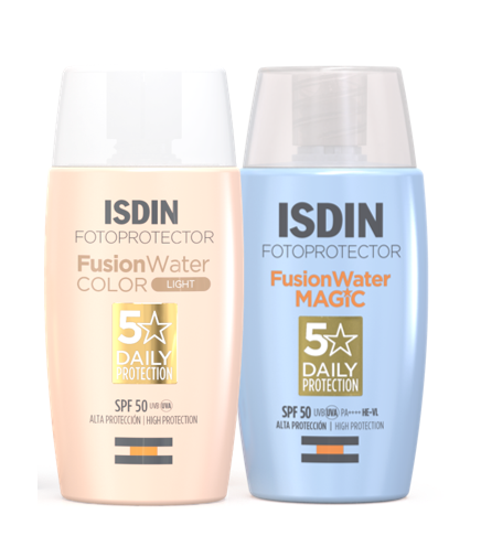 Pack ISDIN Fotoprotector Fusion Water Color y Sin Color