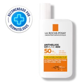 Protector Solar Anthelios UVMune 400 Fluido Invisible FPS 50+ 50ml