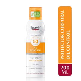 Eucerin Sun Transparent Spray Dry Touch FPS 50 200ml