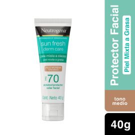 Neutrogena Sun Fresh Piel Grasa Tono Medio FPS 70 40ml