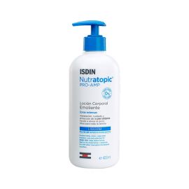 Isdin Nutratopic Loción Emoliente 400ml - Loción corporal emoliente zonas extensas cuidado y protección piel reactiva