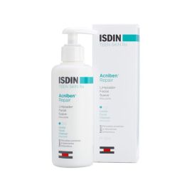 Isdin Acniben Repair Limpiador Facial Suave 180ml - Emulsión limpiadora pieles bajo tratamientos antiacneicos