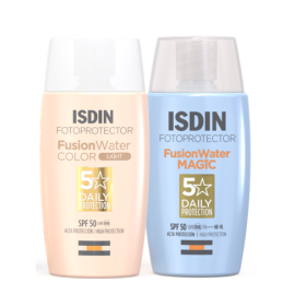 Pack ISDIN Fotoprotector Fusion Water Color y Sin Color