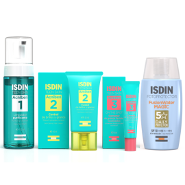 Pack ISDIN Piel Mixta a Grasa completa sin color