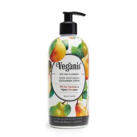 Veganis Leche Extra Humectante para la Piel con Pera Silvestre y Macadamia 500g