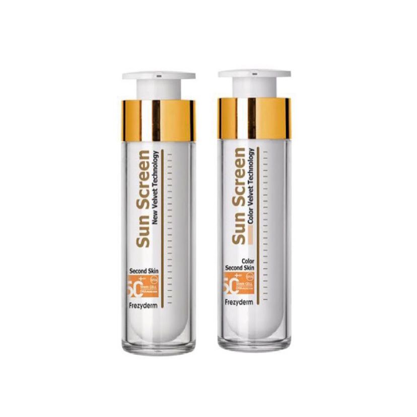 Fotoprotector 2 Sun Screen Velvet con color y sin color